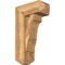 Ekena Millwork Balboa Craftsman Rough Sawn Bracket w/ Offset Brace, Western Red Cedar, 8"W x 18"D x 30"H BKT0806X18X30BOA04RWR - alternate 1